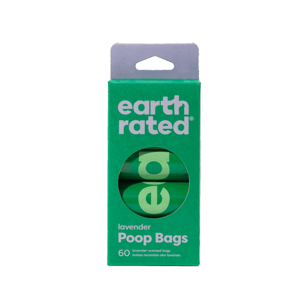 Earth Rated 60 Bags on 4 Rolls - Lavender
